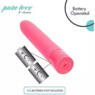 Pure Love 7 Inch Vibrator, Pink Color, Waterproof with Speed Dial Control, Adult Sex Toy, Classic Sex Toy, Pure Love 7 Inch Vibrator, Pink Color, Waterproof with Speed Dial Control, Adult Sex Toy, Classic Sex Toy,