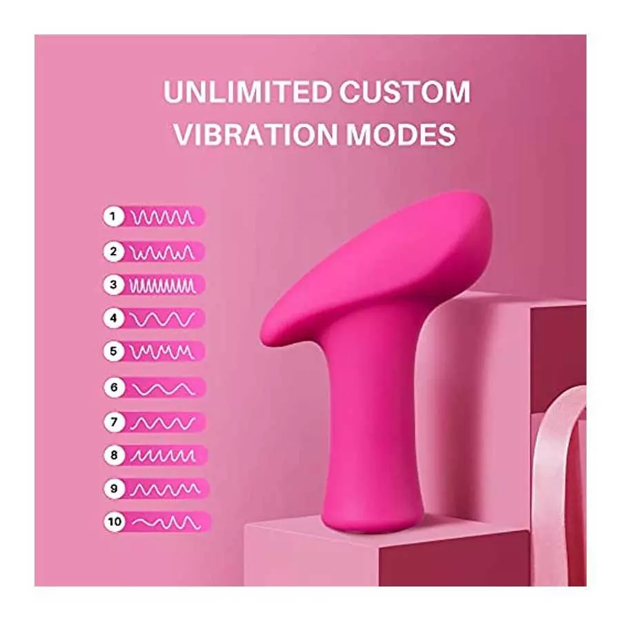 LOVENSE Ambi Mini Bullet Vibrator, Small and Discreet Powerful Stimulator with Long Distance Bluetooth Wireless Control, Hammer 