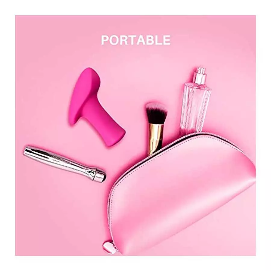 LOVENSE Ambi Mini Bullet Vibrator, Small and Discreet Powerful Stimulator with Long Distance Bluetooth Wireless Control, Hammer 