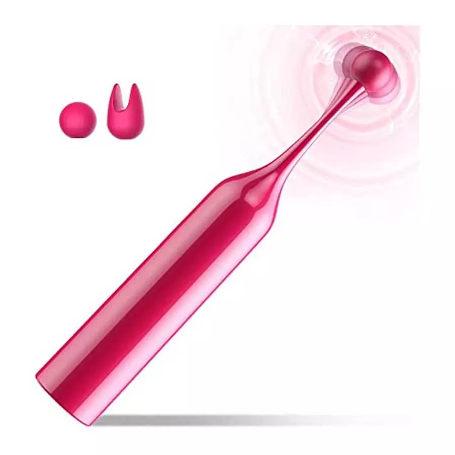 Clitoral Stimulation Vibrator Sex Toy for Women Pleasure, Nipple Clip Mini Anal Clit Bullet Vibrator with 10 Powerful Vibrations