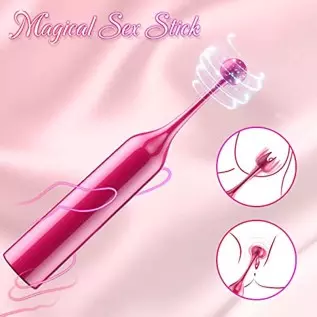 Clitoral Stimulation Vibrator Sex Toy for Women Pleasure, Nipple Clip Mini Anal Clit Bullet Vibrator with 10 Powerful Vibrations