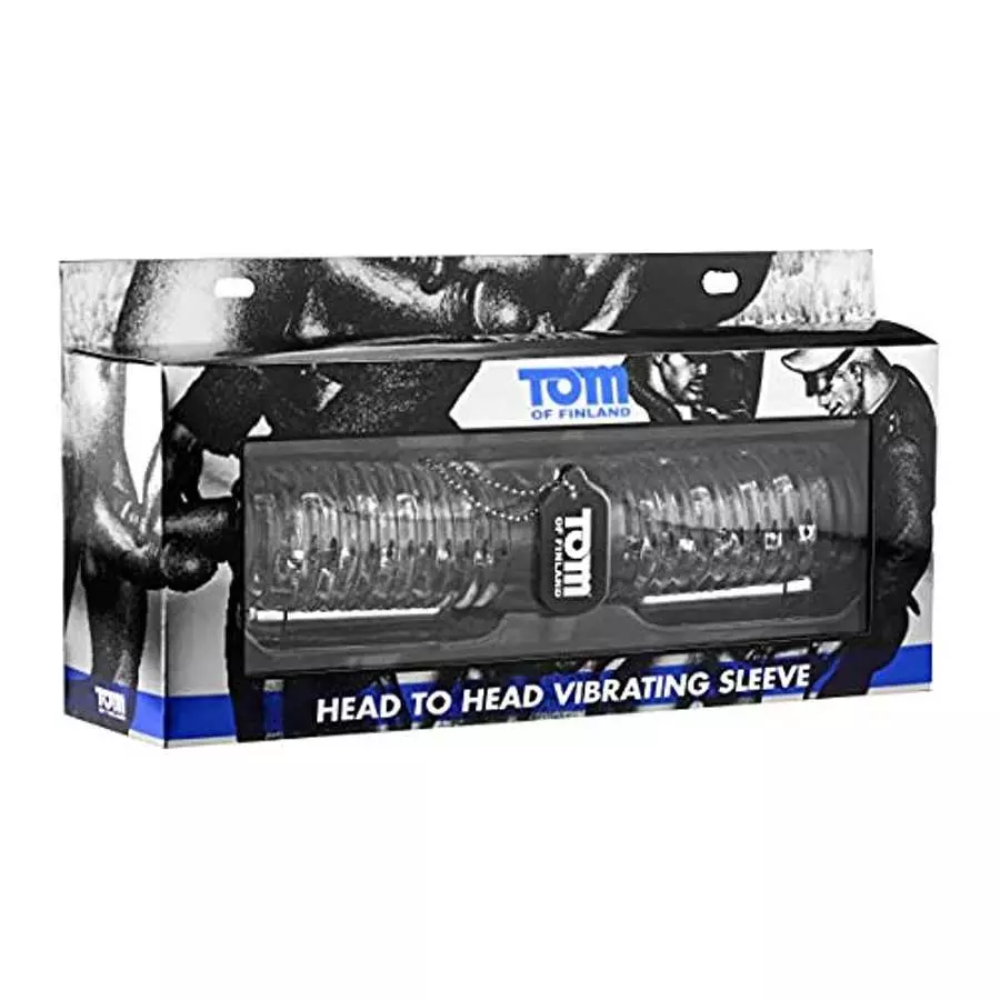 Tom of Finland Head to Head Vibrating Sleeve