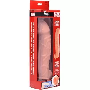 Size Matters 3 Inch Clear Extender Sleeve, 10.75" Length Size Matters 3 Inch Clear Extender Sleeve, 10.75" Length