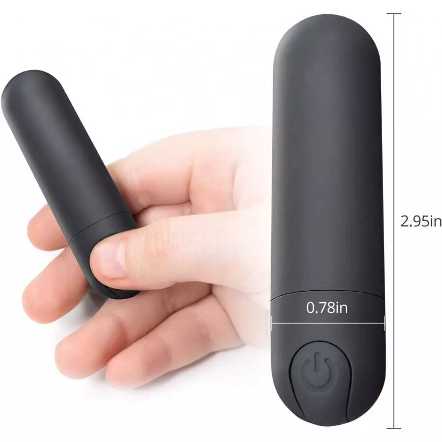 FST Bullet Vibrator Remote Control, 10 Powerful Modes G Spot Clitoris Stimulator for Travel Waterproof Quiet Mini Vaginal Massag