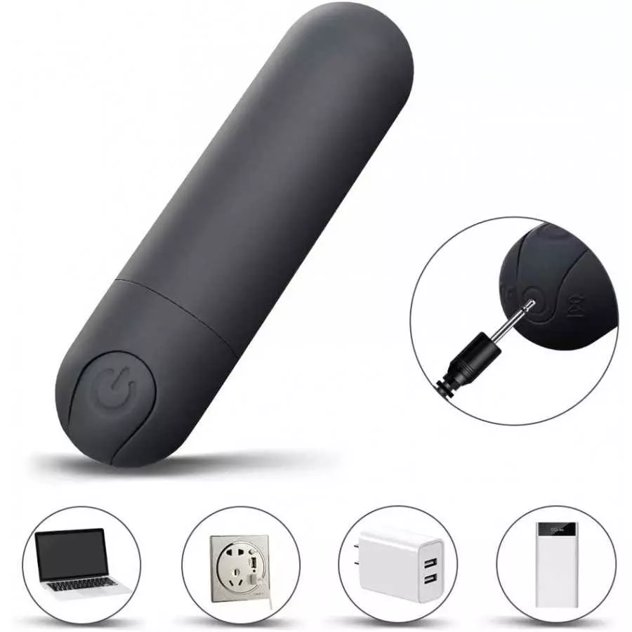 FST Bullet Vibrator Remote Control, 10 Powerful Modes G Spot Clitoris Stimulator for Travel Waterproof Quiet Mini Vaginal Massag