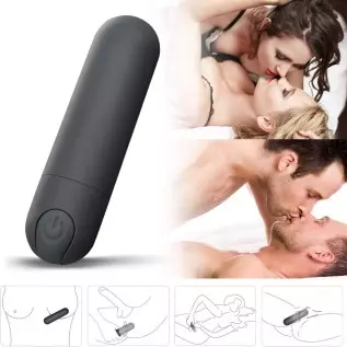 FST Bullet Vibrator Remote Control, 10 Powerful Modes G Spot Clitoris Stimulator for Travel Waterproof Quiet Mini Vaginal Massag