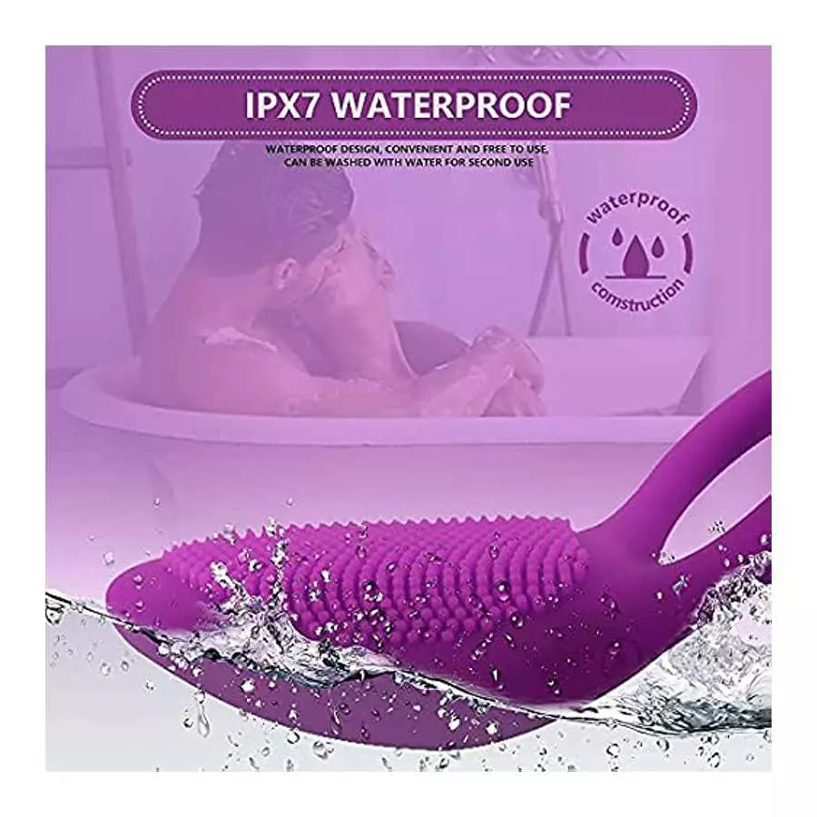 KHDAIEQ Pennis Rings for Men Erection Sex,10-Speed Penis Ring Vibrator Silicone Waterproof Rechargeable Vibrant Sex Toys for Men