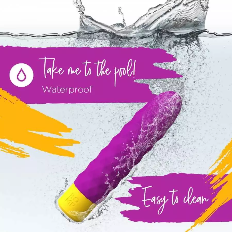 ROMP Beat Mini Bullet Vibrator 6 Intensity Levels Powerful Vibrating Clitoris Stimulation Sex Toy for Women