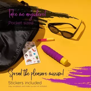 ROMP Beat Mini Bullet Vibrator 6 Intensity Levels Powerful Vibrating Clitoris Stimulation Sex Toy for Women ROMP Beat Mini Bullet Vibrator 6 Intensity Levels Powerful Vibrating Clitoris Stimulation Sex Toy for Women