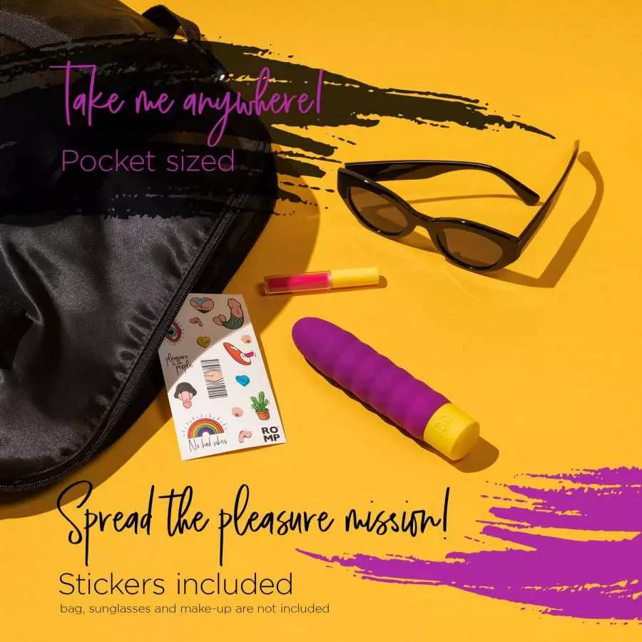 ROMP Beat Mini Bullet Vibrator 6 Intensity Levels Powerful Vibrating Clitoris Stimulation Sex Toy for Women