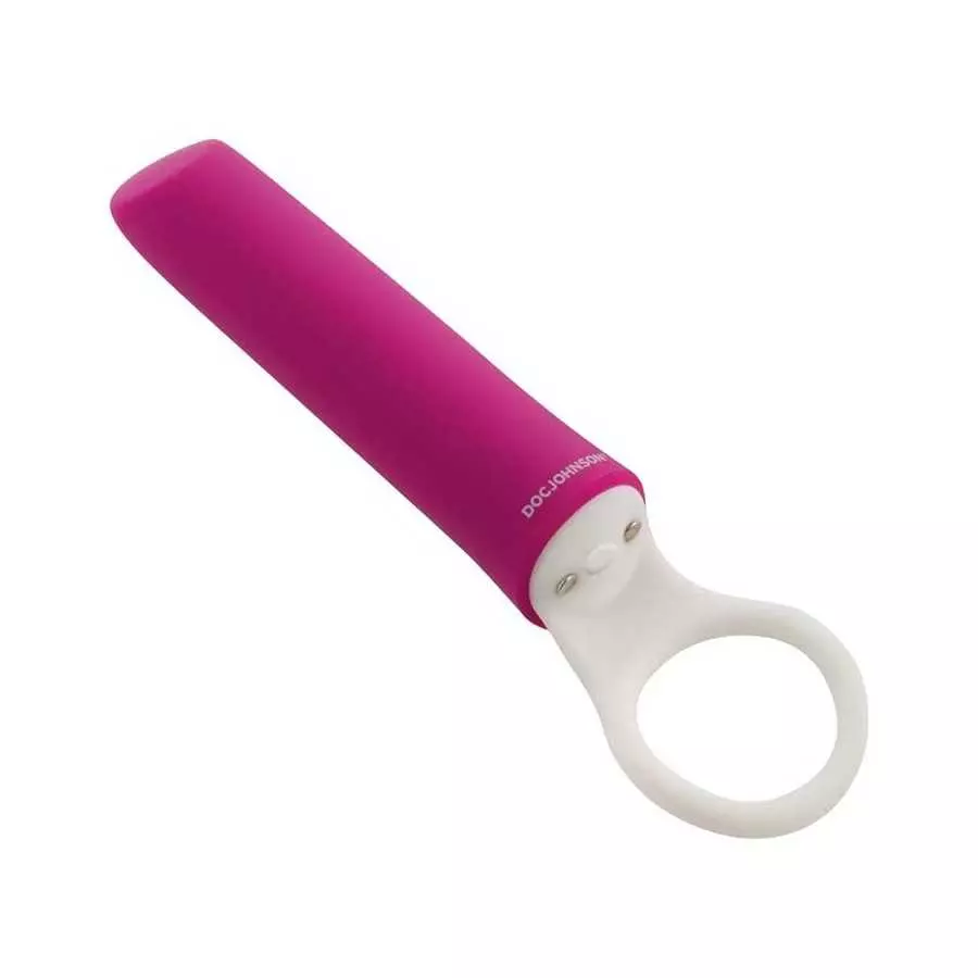 Doc Johnson iVibe Select - iPlease - Powerful 20 Function Vibrator with Silicone Grip Ring - Quiet Motor, Small Size, Waterproof