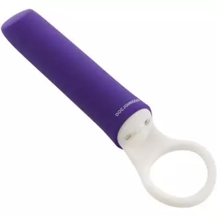 Doc Johnson iVibe Select - iPlease - Powerful 20 Function Vibrator with Silicone Grip Ring - Quiet Motor, Small Size, Waterproof