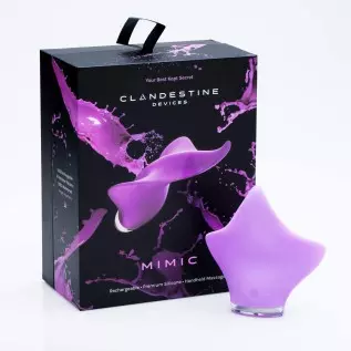 Clandestine Devices Mimic Vibrator, Lilac