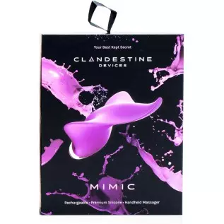 Clandestine Devices Mimic Vibrator, Lilac