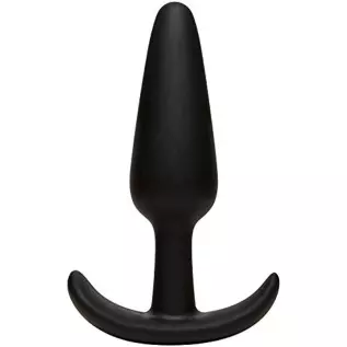 Doc Johnson Mood - Naughty 1 - Silicone Anal Plug - Extra Large - 6.0 in. Long and 1.5 in. Wide - Tapered Base for Comfort Betwe