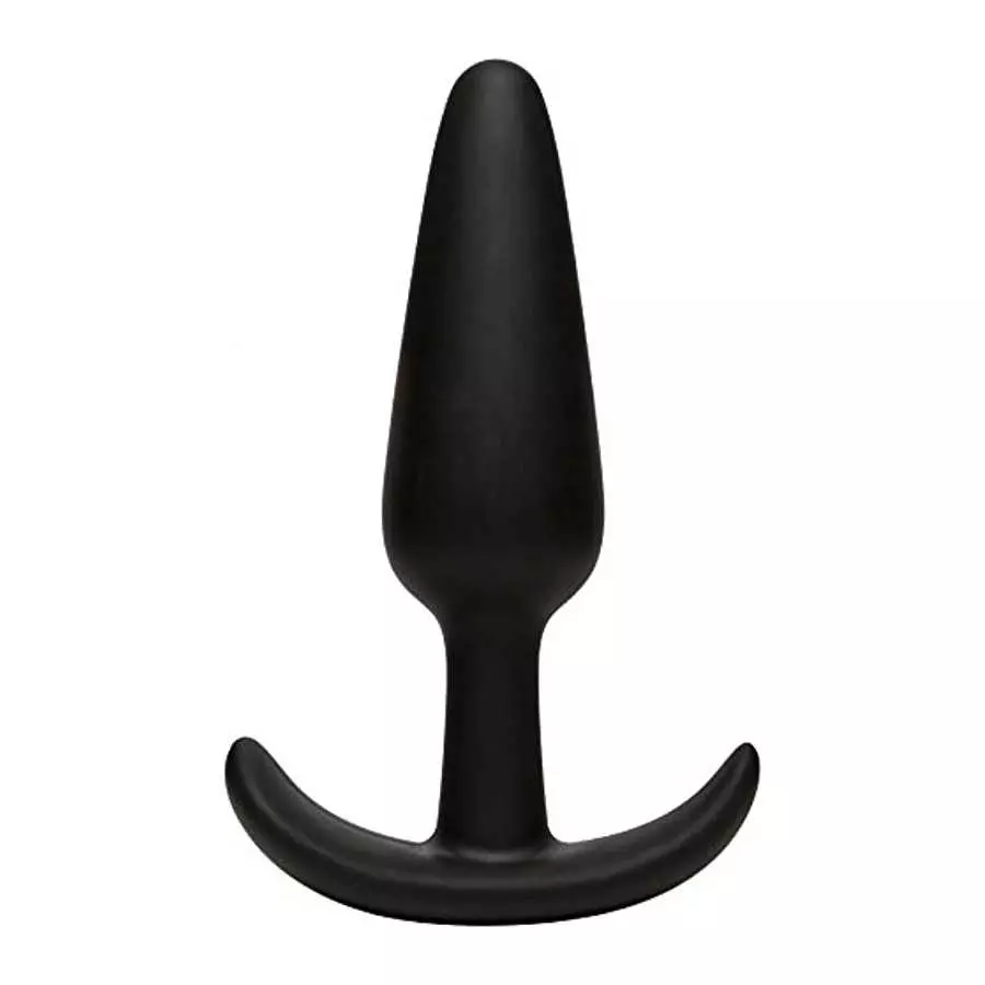 Doc Johnson Mood - Naughty 1 - Silicone Anal Plug - Extra Large - 6.0 in. Long and 1.5 in. Wide - Tapered Base for Comfort Betwe