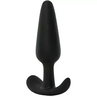Doc Johnson Mood - Naughty 1 - Silicone Anal Plug - Extra Large - 6.0 in. Long and 1.5 in. Wide - Tapered Base for Comfort Betwe