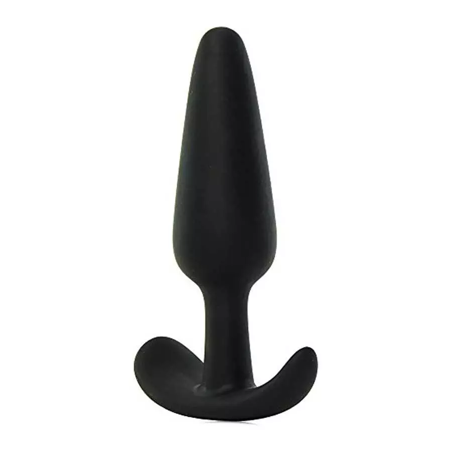 Doc Johnson Mood - Naughty 1 - Silicone Anal Plug - Extra Large - 6.0 in. Long and 1.5 in. Wide - Tapered Base for Comfort Betwe