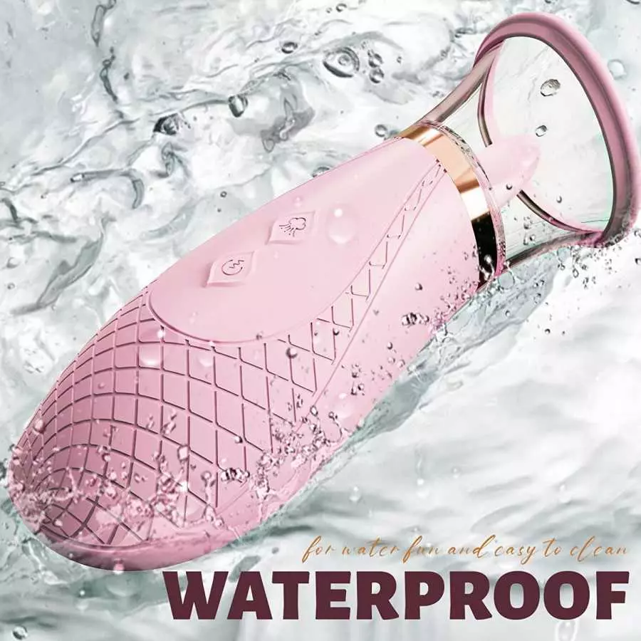 Clitoral Sucking Vibrator Sex Toys, 3 Sucking 9 Licking Modes Nipples Clit Sucker for Quick Orgasm, Tongue Vibrators Adult Toys