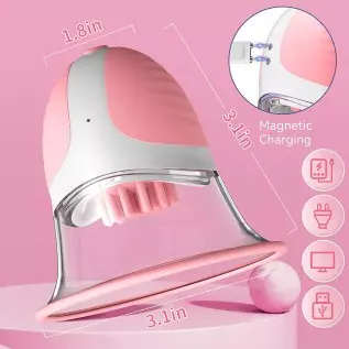 Nipple Toy Clamps,Strong Sucking stimulator Massager with 10 Vibrator Rotation Modes,Rechargeable Adult Sex Toys for Women Coupl Nipple Toy Clamps,Strong Sucking stimulator Massager with 10 Vibrator Rotation Modes,Rechargeable Adult Sex Toys for Women Coupl