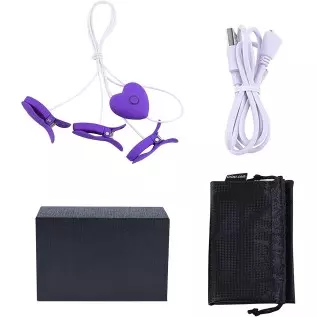 UTIMI Nipple Clamp Vibrators Clitoral Clamps Nipple Clip Clitoris Clamps with 3 Vibrations 7 Modes Adult Toys for Women UTIMI Nipple Clamp Vibrators Clitoral Clamps Nipple Clip Clitoris Clamps with 3 Vibrations 7 Modes Adult Toys for Women