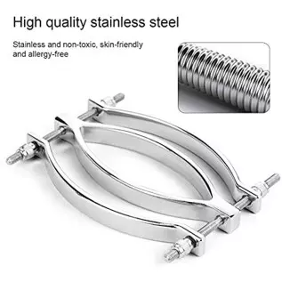 SEMOOX Stainless Steel Clitoral Clip Adjustable Pussy Clamp Sex Bondage Adult Torture Restraint Labia Clamps Slave Game Sm Eroti SEMOOX Stainless Steel Clitoral Clip Adjustable Pussy Clamp Sex Bondage Adult Torture Restraint Labia Clamps Slave Game Sm Eroti