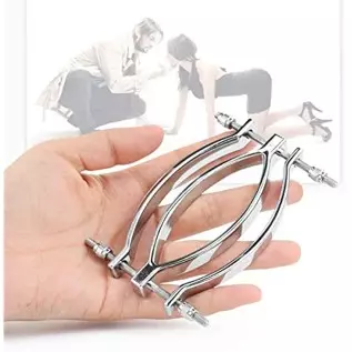 SEMOOX Stainless Steel Clitoral Clip Adjustable Pussy Clamp Sex Bondage Adult Torture Restraint Labia Clamps Slave Game Sm Eroti SEMOOX Stainless Steel Clitoral Clip Adjustable Pussy Clamp Sex Bondage Adult Torture Restraint Labia Clamps Slave Game Sm Eroti