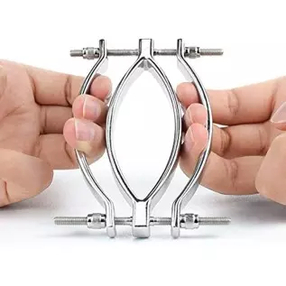 SEMOOX Stainless Steel Clitoral Clip Adjustable Pussy Clamp Sex Bondage Adult Torture Restraint Labia Clamps Slave Game Sm Eroti SEMOOX Stainless Steel Clitoral Clip Adjustable Pussy Clamp Sex Bondage Adult Torture Restraint Labia Clamps Slave Game Sm Eroti