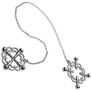 Nipple Clamps with Chains Stainless Steel Breast Clips Adjustable SM Adult Sex Toys for Female Nipple Clamps with Chains Stainless Steel Breast Clips Adjustable SM Adult Sex Toys for Female