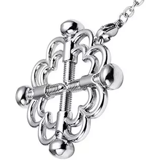 Nipple Clamps with Chains Stainless Steel Breast Clips Adjustable SM Adult Sex Toys for Female Nipple Clamps with Chains Stainless Steel Breast Clips Adjustable SM Adult Sex Toys for Female