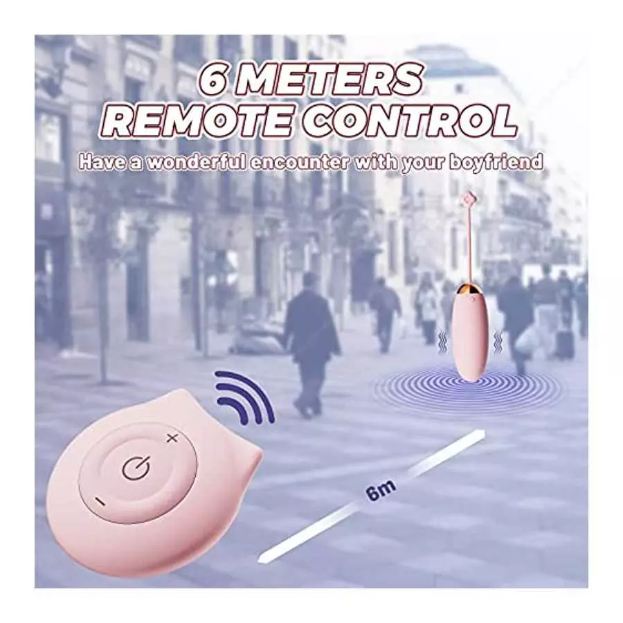 Bullet Vibrator 10 Vibration Modes, Small Bullet Vibrator with Remote Control to Stimulate Clitoris, g spot Bullet Vibrator Mass