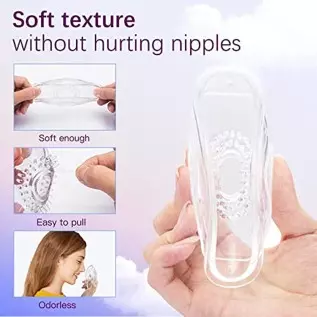Wireless Nipple Massager,5.5" Diameter Bigger Version Vibrating Nipple Suckers with 360° Rotational Stimulation,10 Vibration Mod Wireless Nipple Massager,5.5" Diameter Bigger Version Vibrating Nipple Suckers with 360° Rotational Stimulation,10 Vibration Mod