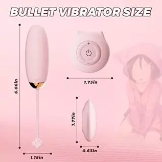 Bullet Vibrator 10 Vibration Modes, Small Bullet Vibrator with Remote Control to Stimulate Clitoris, g spot Bullet Vibrator Mass Bullet Vibrator 10 Vibration Modes, Small Bullet Vibrator with Remote Control to Stimulate Clitoris, g spot Bullet Vibrator Mass