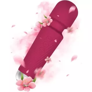 Mini Personal Back, Waterproof Powerful Handheld for Women and Men, Body, Neck, Back & Shoulders, Pink