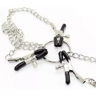 Adjustable Metal Nipple Clamps KUMQUAT Entertainment Clip for Women Non-Piercing Nipplerings Clip On Nipple Rings Decorative Cli Adjustable Metal Nipple Clamps KUMQUAT Entertainment Clip for Women Non-Piercing Nipplerings Clip On Nipple Rings Decorative Cli