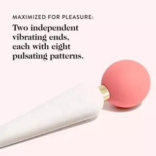 goop Double-Sided Personal Massager for Women | Rechargeable and Water-Resistant Massager for Muscle Aches & Tension Relief | 64 goop Double-Sided Personal Massager for Women | Rechargeable and Water-Resistant Massager for Muscle Aches & Tension Relief | 64