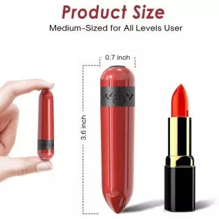 G-Spot Bullet Vibrator - Mini Dildo Nipple Clitoris Stimulator， USB Rechargeable Portable for Travel - 9 Modes USB Rechargeable 