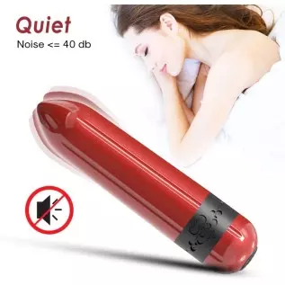 G-Spot Bullet Vibrator - Mini Dildo Nipple Clitoris Stimulator， USB Rechargeable Portable for Travel - 9 Modes USB Rechargeable 