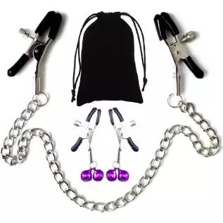 Adjustable Metal Nipple Clamps KUMQUAT Entertainment Clip for Women Non-Piercing Nipplerings Clip On Nipple Rings Decorative Cli