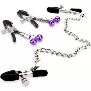 Adjustable Metal Nipple Clamps KUMQUAT Entertainment Clip for Women Non-Piercing Nipplerings Clip On Nipple Rings Decorative Cli Adjustable Metal Nipple Clamps KUMQUAT Entertainment Clip for Women Non-Piercing Nipplerings Clip On Nipple Rings Decorative Cli