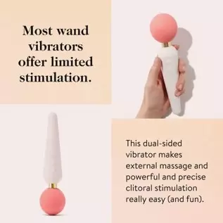goop Double-Sided Personal Massager for Women | Rechargeable and Water-Resistant Massager for Muscle Aches & Tension Relief | 64 goop Double-Sided Personal Massager for Women | Rechargeable and Water-Resistant Massager for Muscle Aches & Tension Relief | 64