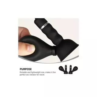 Sanyam Electric Vibrating Nipple Sucker Breast Massager Silicone Breast Pump for Women Pleasure Couple Funny 2 Pcs, Transparent,