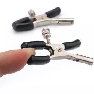 Nipple Clamps, Women Body Nipple Clamps with Chain, Nipple Clamps Adjustable Metal, Non-Piercing Metal Nipple Clips for Women Gi Nipple Clamps, Women Body Nipple Clamps with Chain, Nipple Clamps Adjustable Metal, Non-Piercing Metal Nipple Clips for Women Gi