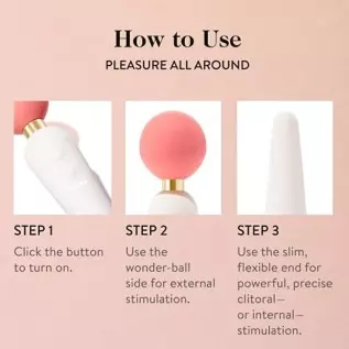 goop Double-Sided Personal Massager for Women | Rechargeable and Water-Resistant Massager for Muscle Aches & Tension Relief | 64 goop Double-Sided Personal Massager for Women | Rechargeable and Water-Resistant Massager for Muscle Aches & Tension Relief | 64
