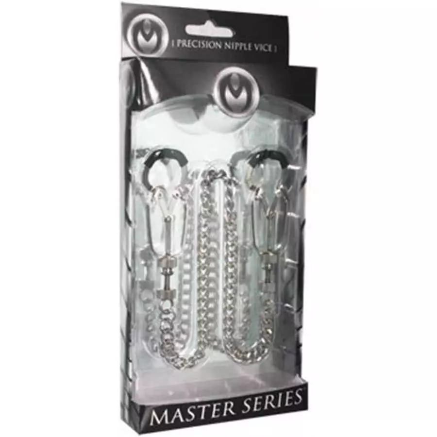 Master Series Stainless Steel Ball-Tipped Nipple Clamps