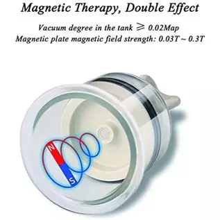 ABSOK Vacuum Cupping Multi-Functional Rotary Magnetic Therapy Cupping Device Relax Biomagnetic Chinese Cupping Therapy Set 2PCS( ABSOK Vacuum Cupping Multi-Functional Rotary Magnetic Therapy Cupping Device Relax Biomagnetic Chinese Cupping Therapy Set 2PCS(