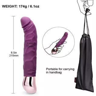 Rechargeable Realistic Dildo Vibrator for Women,G-Spot & Clitoral Stimulation with 10 Vibration Modes Adult Sex Toy for Couples Rechargeable Realistic Dildo Vibrator for Women,G-Spot & Clitoral Stimulation with 10 Vibration Modes Adult Sex Toy for Couples