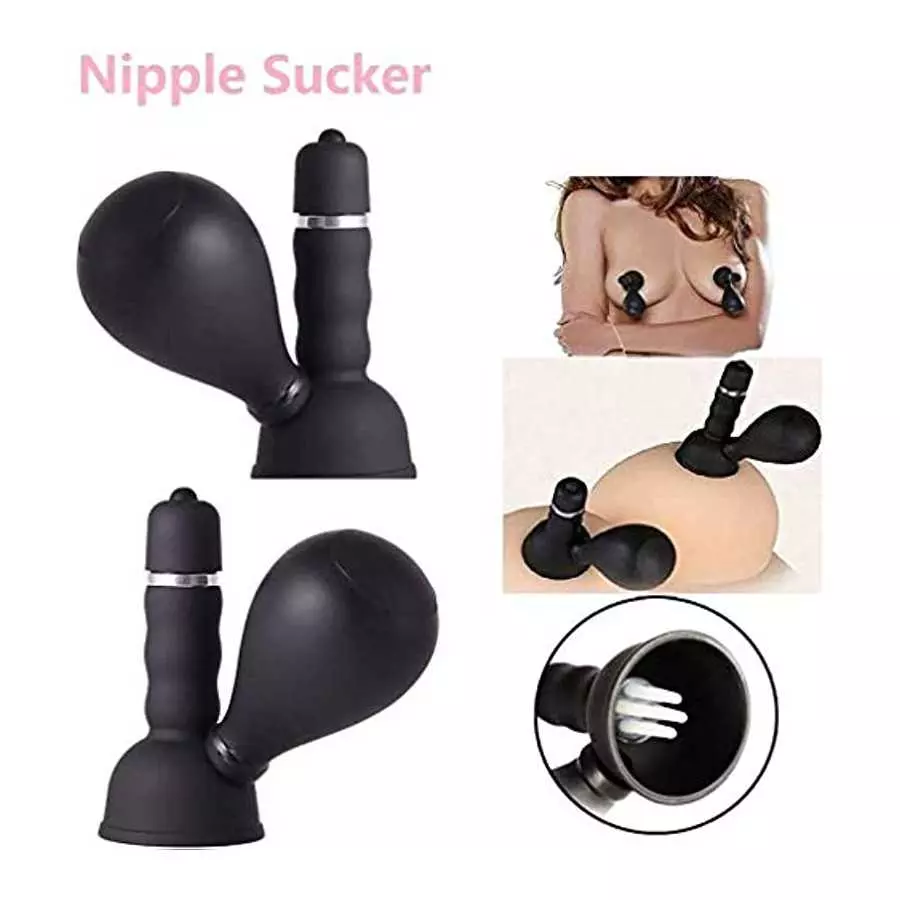Nipples Breast Clit Sucker Vibration Pump Orgasm Vibrator Female Nipples Pleasure Toys
