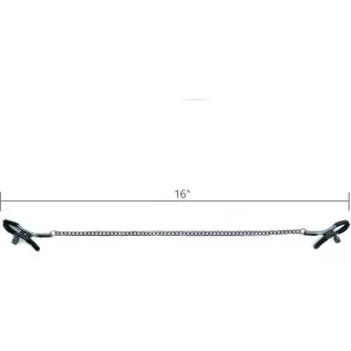 New 9162 Nipple Clips Clamps for Women,Adjustable Pressure Breast Clamps Stainless Steel Non Piercing Nipple Rings Decorative Cl