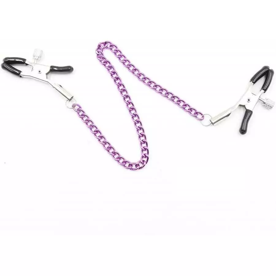 Adjustable Metal Nipple Clamps KUMQUAT Entertainment Clip for Women Non-Piercing Nipplerings Clip On Nipple Rings Decorative Cli